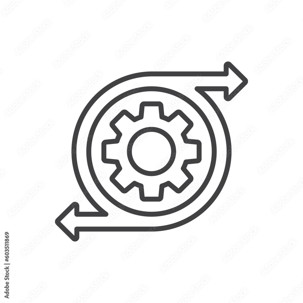 Processing Icon - Setting Reset Icon Processing Icon - Setting Reset Icon