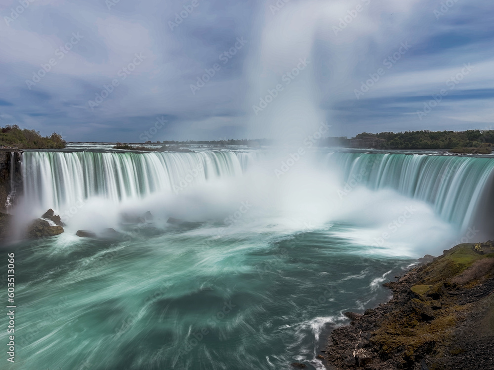 Majestic Niagara Falls: Nature's Roar and Cascading Splendor Majestic Niagara Falls: Nature's Roar and Cascading Splendor
