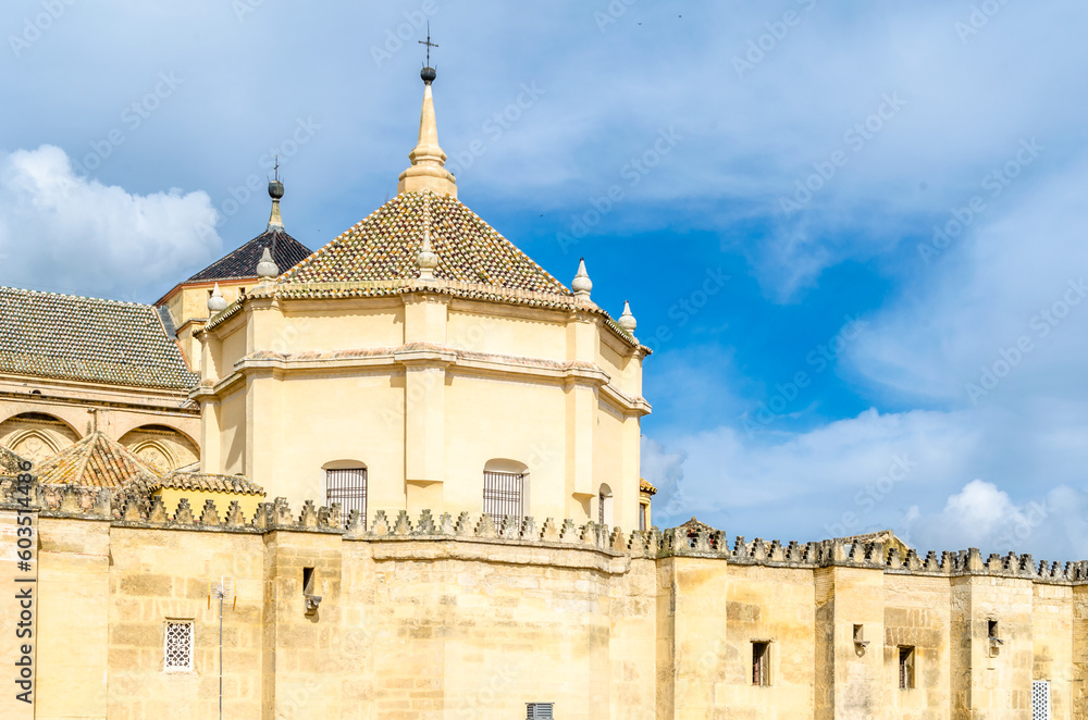 Outside view of the Mosque of Cordoba