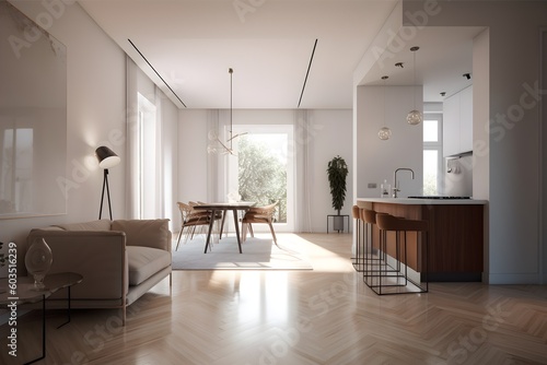 real estate design modern contemporary house  generative ai