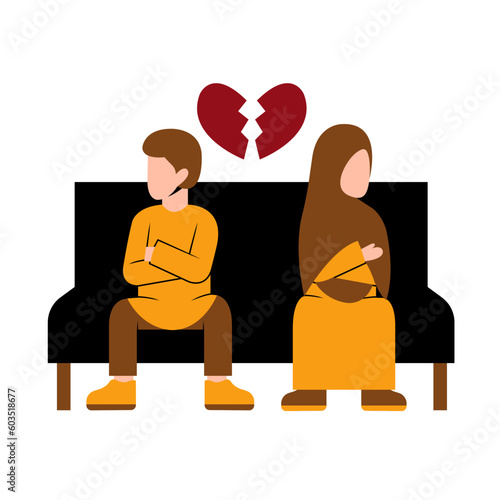Divorced Muslim Couple