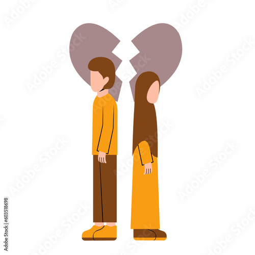 Divorced Muslim Couple