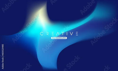 Abstract liquid gradient Background. Fluid colour mix. Blue vivid color blend. Modern Design Template For Your ad Banner, Poster, Cover, Web page, Brochure, and flyer. Vector Eps 10