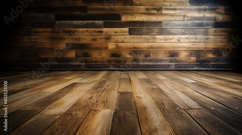 wooden floor with a wooden background