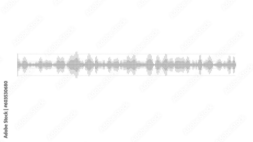 HUD element audio spectrum - sound wave equalizer. HUD element audio spectrum - sound wave equalizer.