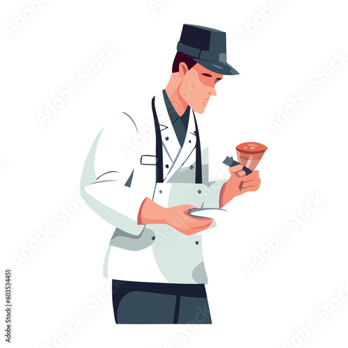 man holding a thing