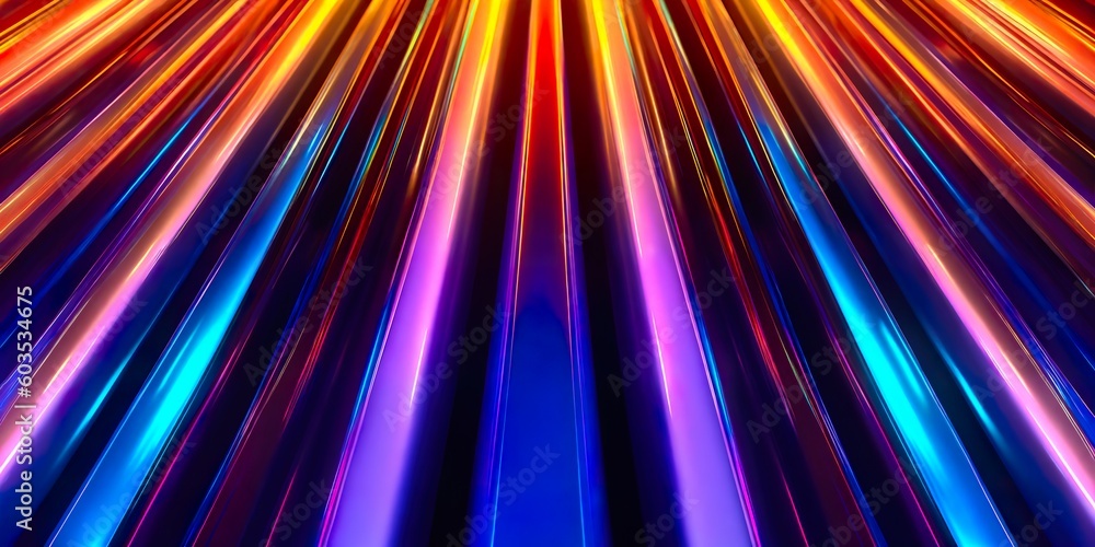 abstract multicolored spectrum background 3d render