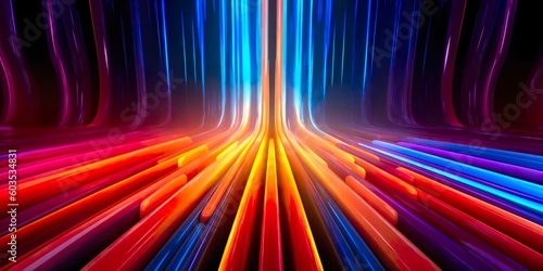 abstract multicolored spectrum background 3d render