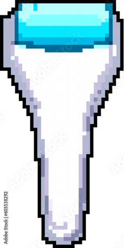 beauty face massager game pixel art retro vector. bit beauty face massager. old vintage illustration