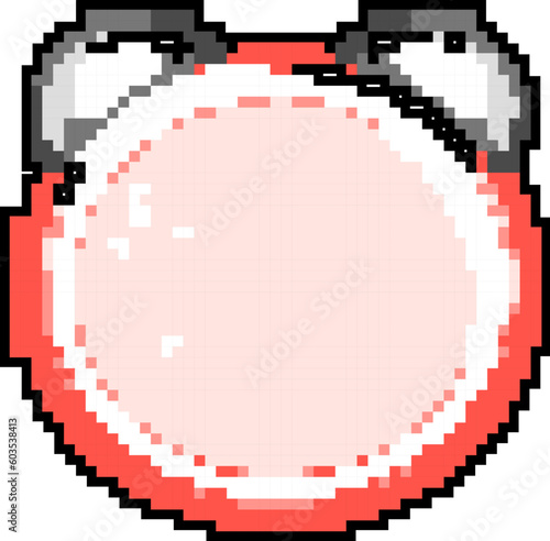 care face massager game pixel art retro vector. bit care face massager. old vintage illustration