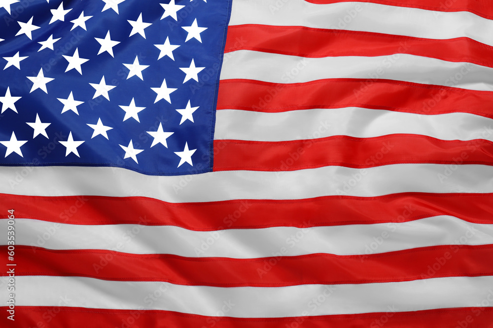 National flag of USA as background, closeup National flag of USA as background, closeup