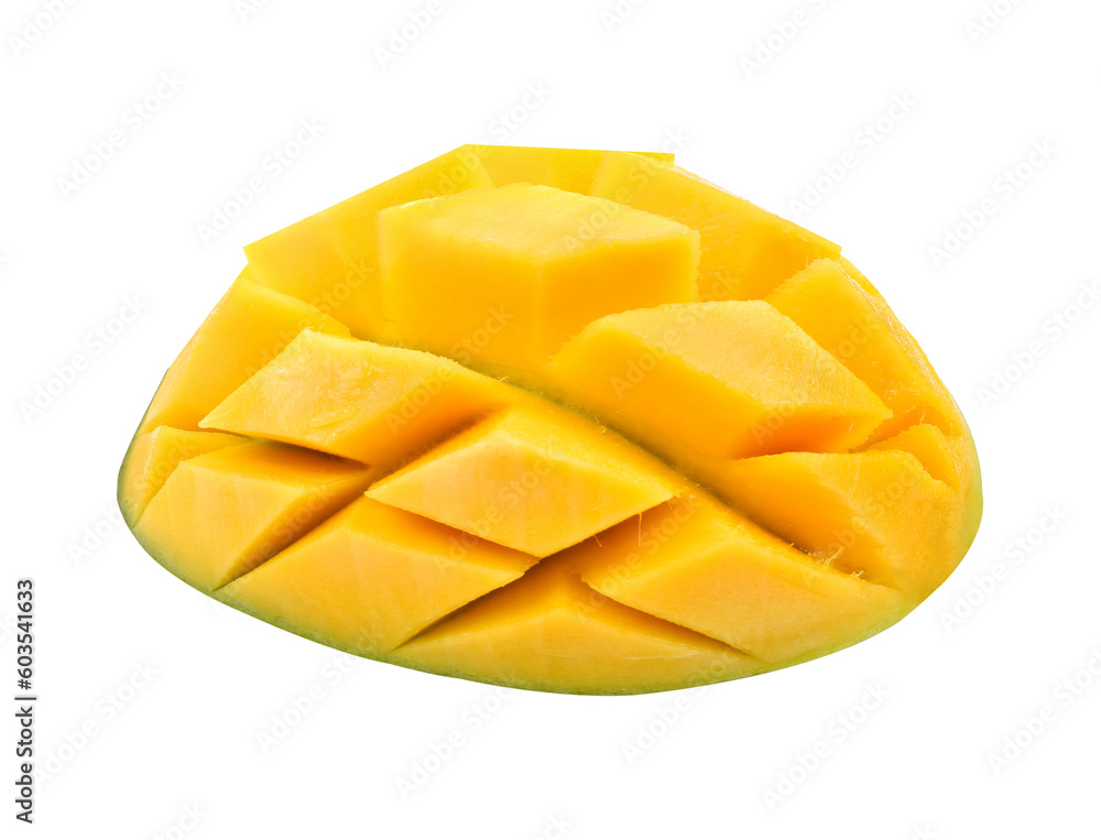 mango slice isolated transparent png mango slice isolated transparent png