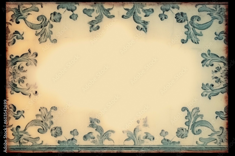 Obraz premium Vintage Photo Paper Texture. Distressed Retro Canva, Worn Texture for Scrapbook, Aged Grunge Background with Antique Film Effect. Perfect for Layered Print and Photography Overlays.