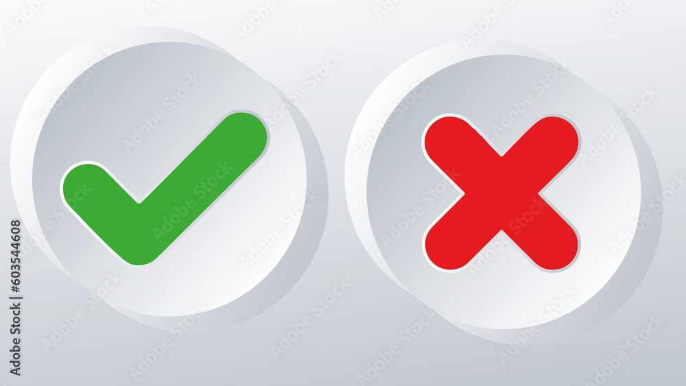 yes and no buttons yes and no buttons