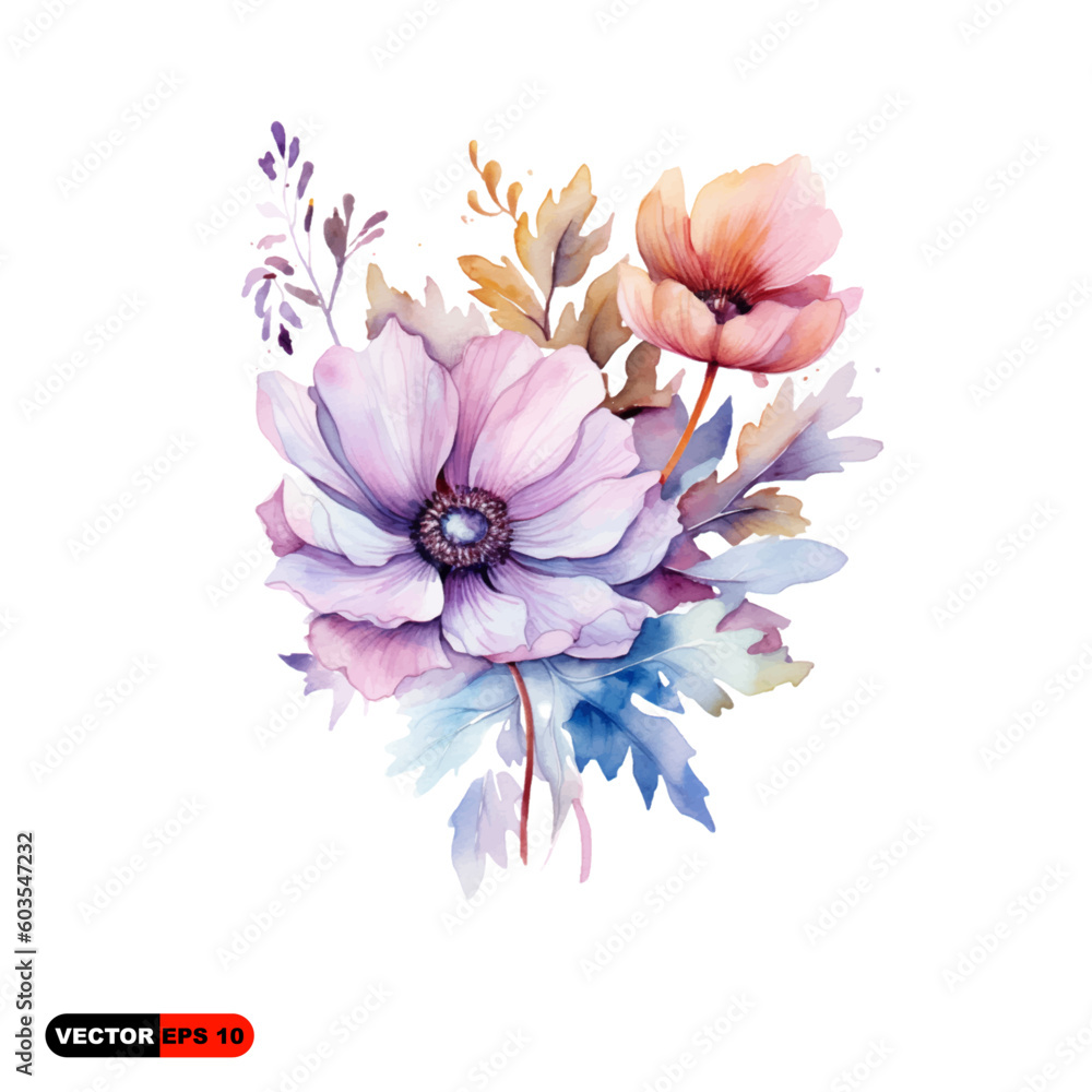 flowers in watercolor frame flower frame flowers in watercolor frame flower frame