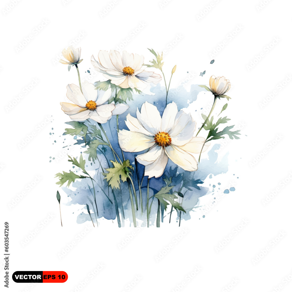 flowers in watercolor frame flower frame flowers in watercolor frame flower frame