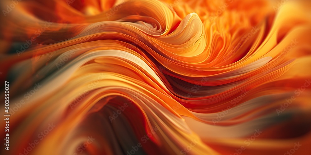 warm Orange fluid vibrant background, generative ai warm Orange fluid vibrant background, generative ai