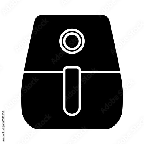 cooking air fryer appliance icon vector for graphic design, logo, website, social media, mobile app, UI illustration