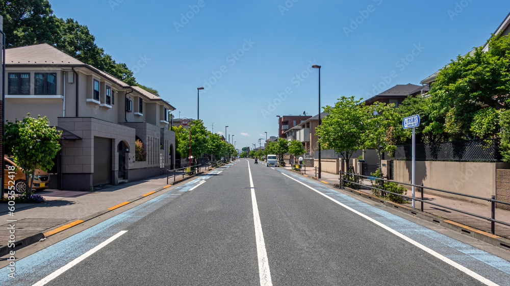 住宅街の道路
