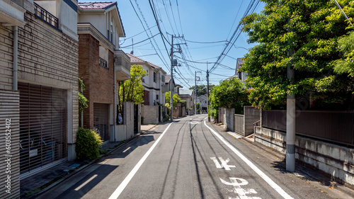 住宅街の道路