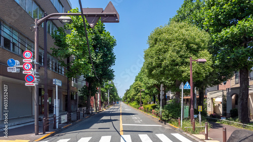 住宅街の道路