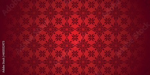 Arabic pattern red pattern background