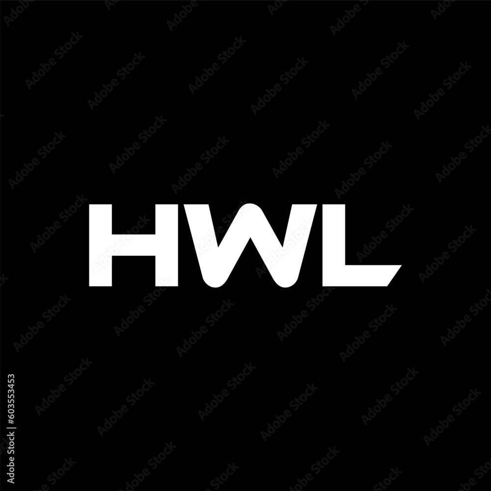 HWL letter logo design with black background in illustrator, vector logo modern alphabet font overlap style. calligraphy designs for logo, Poster, Invitation, etc. HWL letter logo design with black background in illustrator, vector logo modern alphabet font overlap style. calligraphy designs for logo, Poster, Invitation, etc.