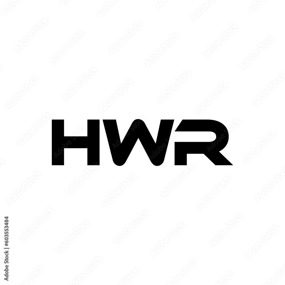 HWR letter logo design with white background in illustrator, vector logo modern alphabet font overlap style. calligraphy designs for logo, Poster, Invitation, etc. HWR letter logo design with white background in illustrator, vector logo modern alphabet font overlap style. calligraphy designs for logo, Poster, Invitation, etc.