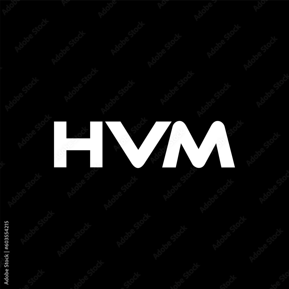 HVM letter logo design with black background in illustrator, vector logo modern alphabet font overlap style. calligraphy designs for logo, Poster, Invitation, etc. HVM letter logo design with black background in illustrator, vector logo modern alphabet font overlap style. calligraphy designs for logo, Poster, Invitation, etc.