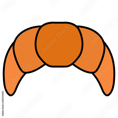 illustration of croissant