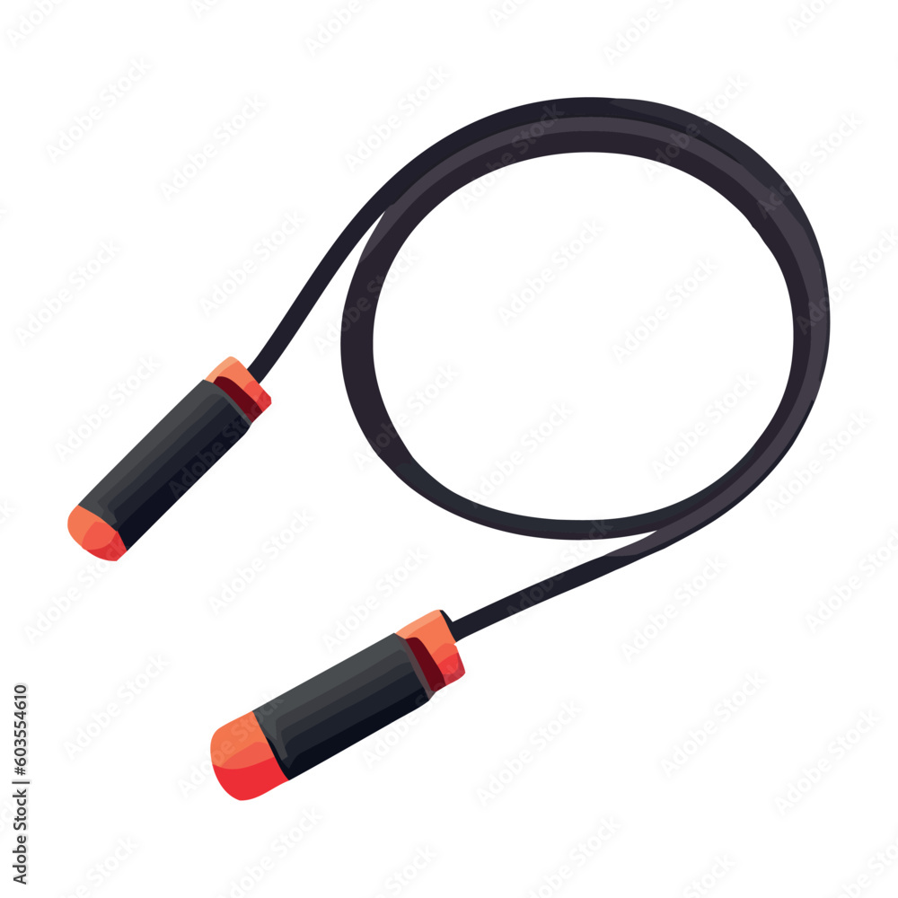 skipping rope icon isolated on white background skipping rope icon isolated on white background