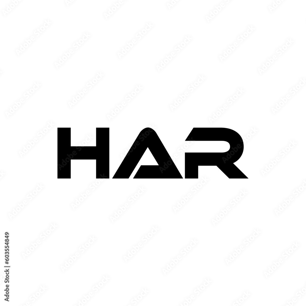 HAR letter logo design with white background in illustrator, vector logo modern alphabet font overlap style. calligraphy designs for logo, Poster, Invitation, etc. HAR letter logo design with white background in illustrator, vector logo modern alphabet font overlap style. calligraphy designs for logo, Poster, Invitation, etc.