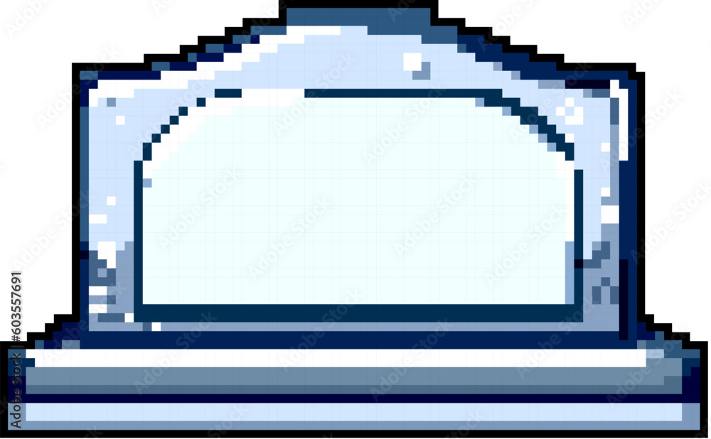 cemetery headstone game pixel art retro vector. bit cemetery headstone ...