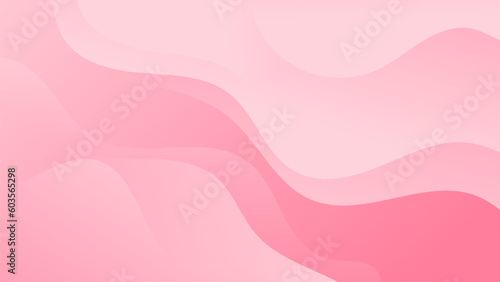 Abstract Gradient pink liquid Wave Background © aqilah