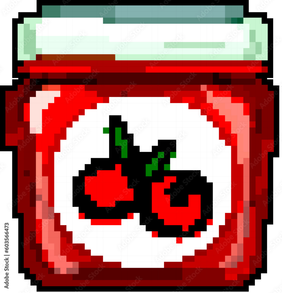 healthy jam fruit food game pixel art retro vector. bit healthy jam fruit food. old vintage illustration healthy jam fruit food game pixel art retro vector. bit healthy jam fruit food. old vintage illustration