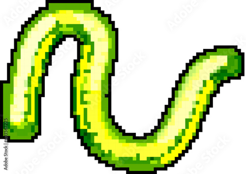 worm jelly candy game pixel art retro vector. bit worm jelly candy. old vintage illustration