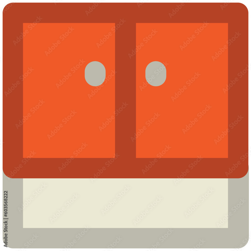 Cupboard Bold Line Vector Icon
Cupboard Bold Line Vector Icon