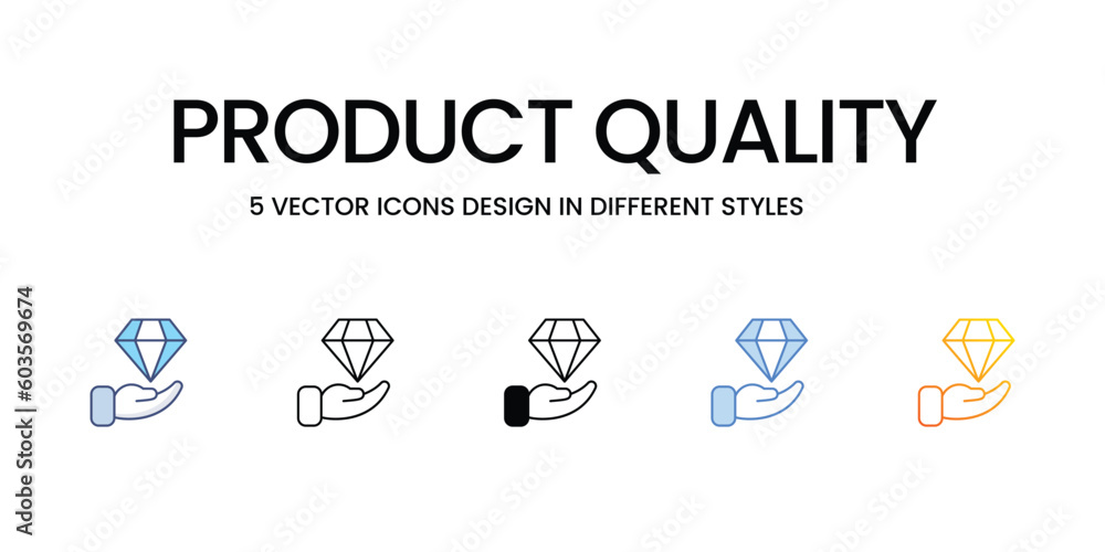 Product Quality Icon Design in Five style with Editable Stroke. Line, Solid, Flat Line, Duo Tone Color, and Color Gradient Line. Suitable for Web Page, Mobile App, UI, UX and GUI design. Product Quality Icon Design in Five style with Editable Stroke. Line, Solid, Flat Line, Duo Tone Color, and Color Gradient Line. Suitable for Web Page, Mobile App, UI, UX and GUI design.