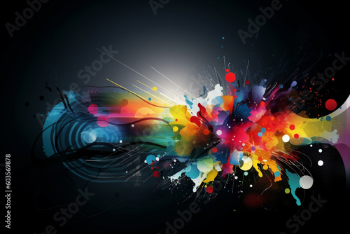 abstract colorful background © Torus Digital