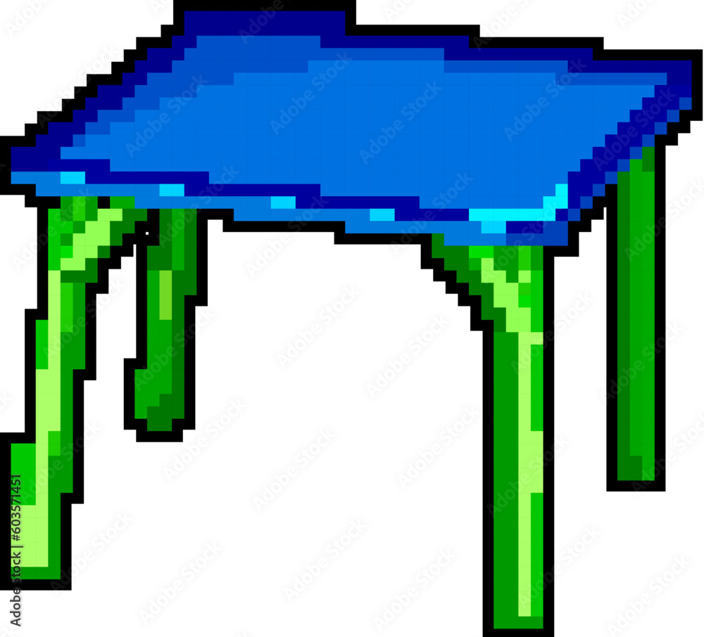 room kid table game pixel art retro vector. bit room kid table. old vintage illustration room kid table game pixel art retro vector. bit room kid table. old vintage illustration