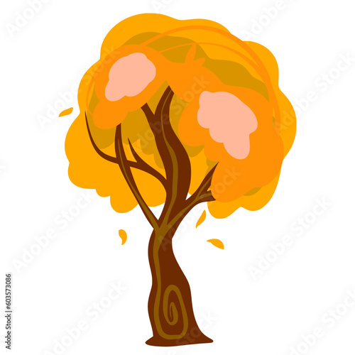 Tree illustration cute