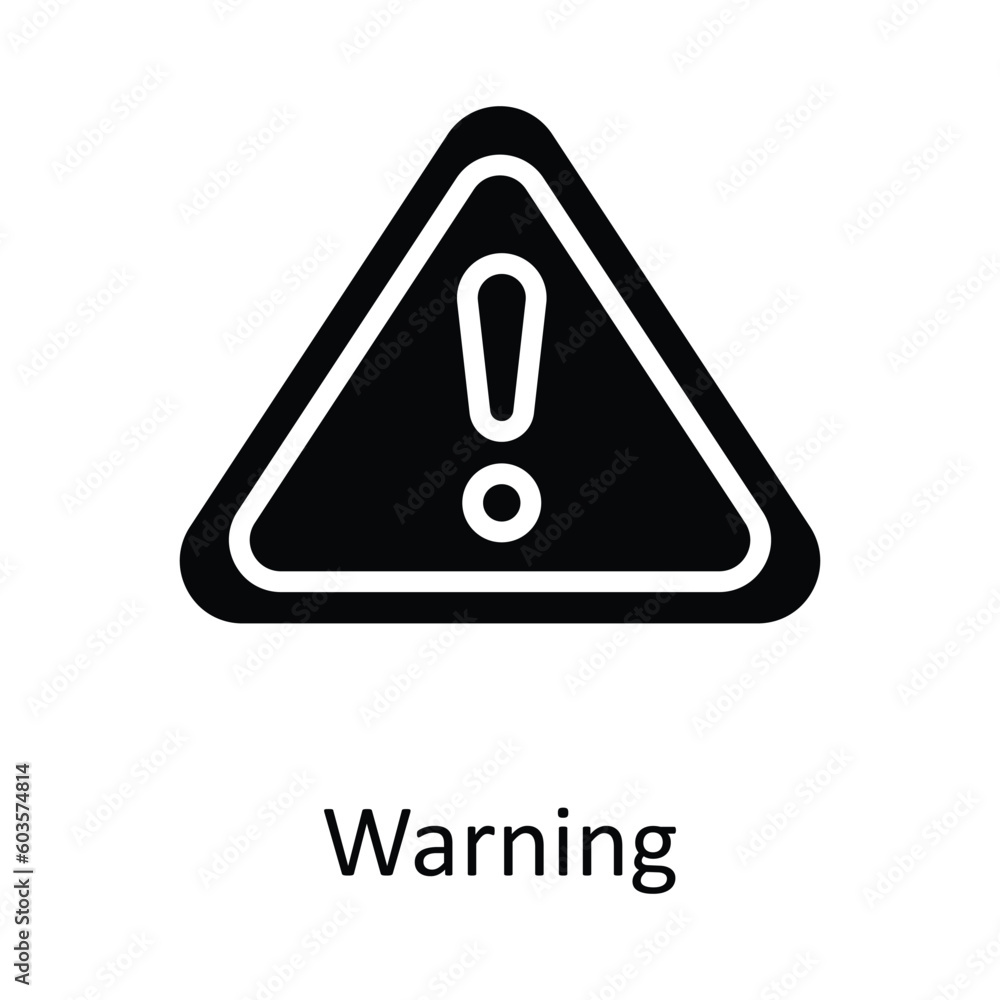 Warning vector outline Icon Design illustration. Work in progress Symbol on White background EPS 10 File Warning vector outline Icon Design illustration. Work in progress Symbol on White background EPS 10 File