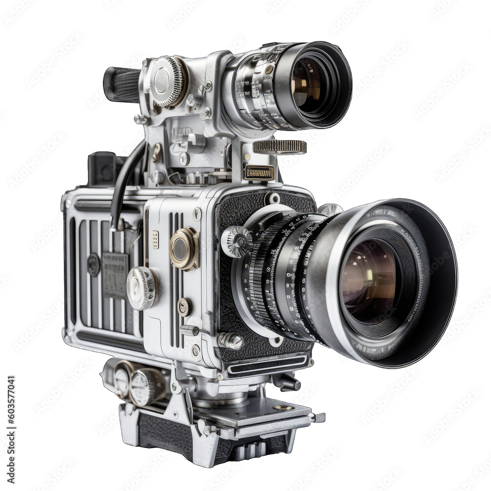 a movie camera