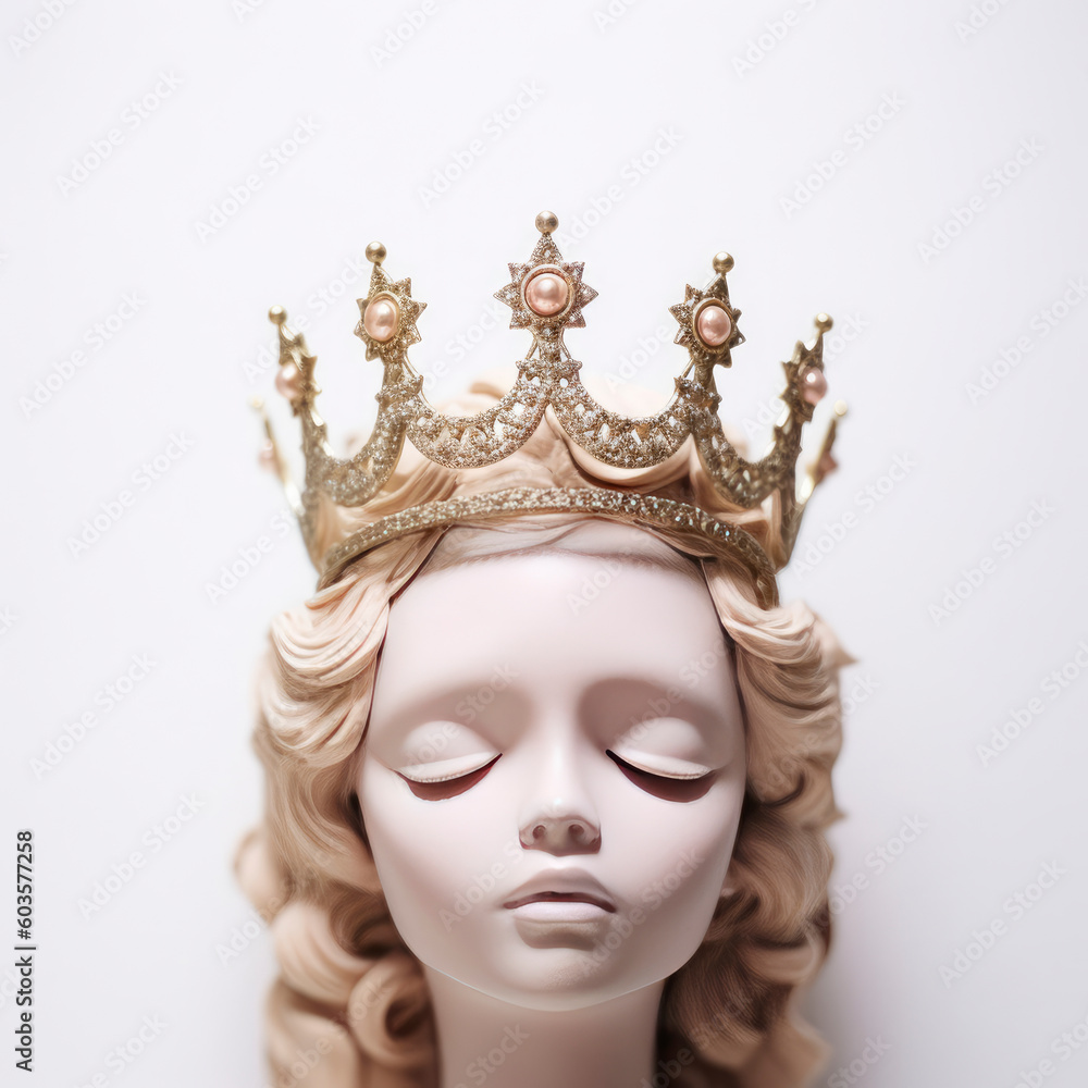 a princess doll with a crown