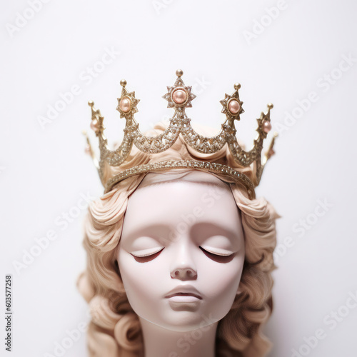 a princess doll with a crown
