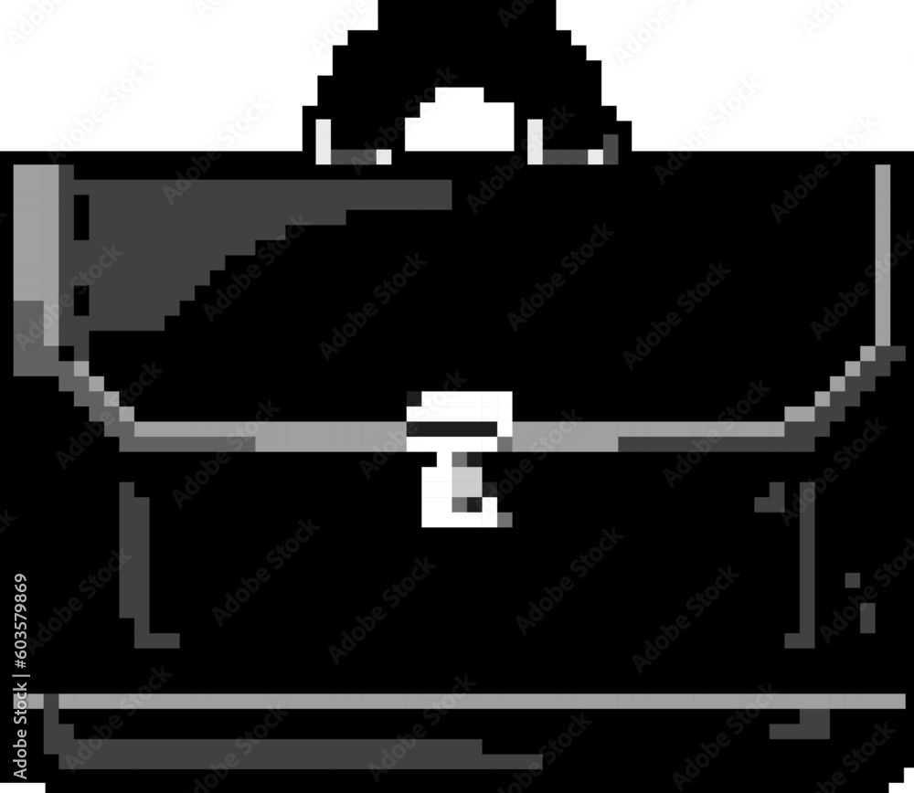 fashion business bag game pixel art retro vector. bit fashion business bag. old vintage illustration fashion business bag game pixel art retro vector. bit fashion business bag. old vintage illustration