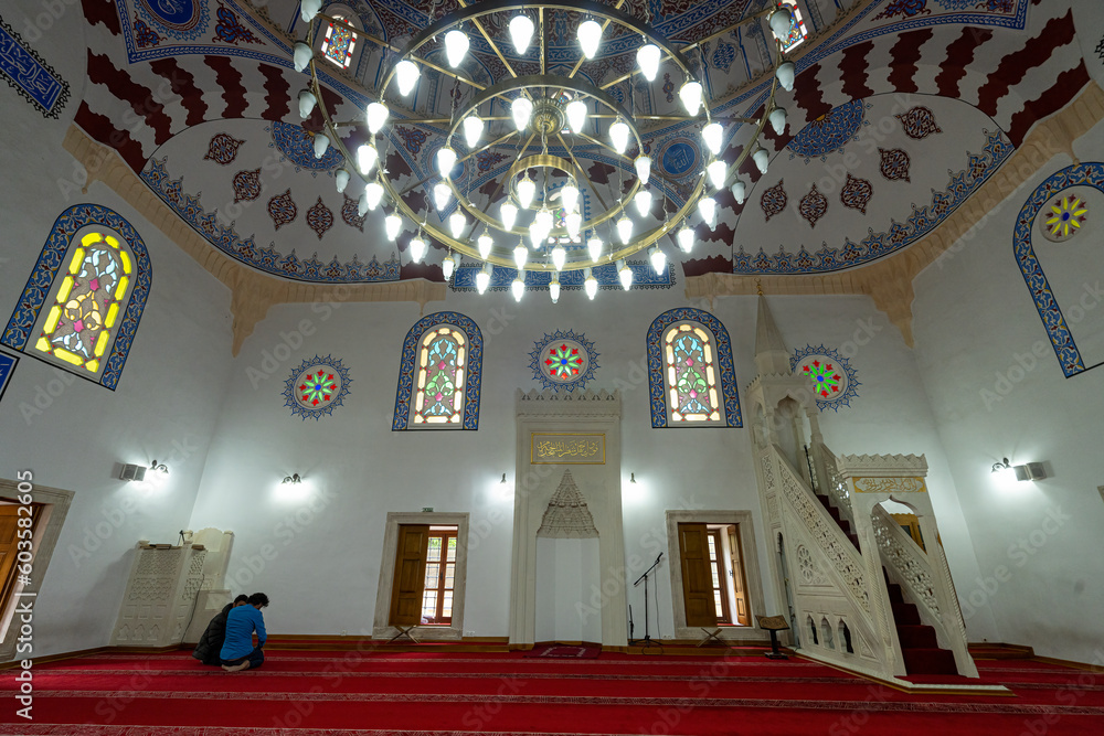 Obraz premium Banya Bashi mosque in Sofia, Bulgaria