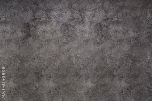 Old black cement wall texture background