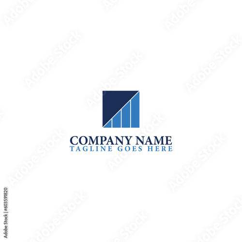Free Download Financial Logo Design Template isolated on white background - GFXLoad