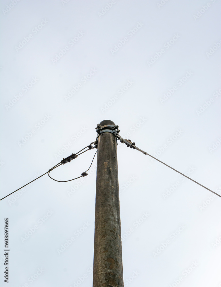 single electrical pole